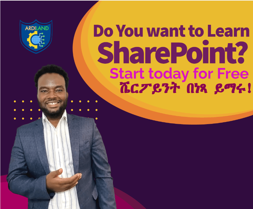 Fundamentals of SharePoint in Amharic for Ethiopians | Free Training